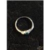 Image 2 : Size 6 1/2 green stone ring