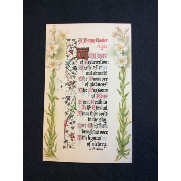 1915 Easter postcard