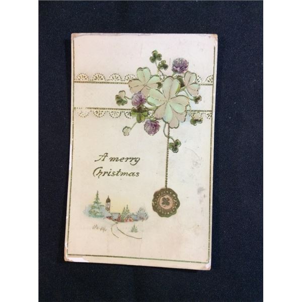 Merry Christmas postcard