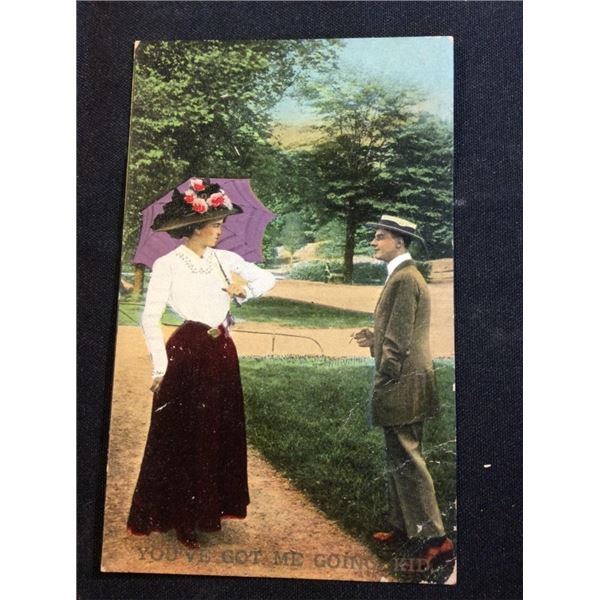 Couples postcard