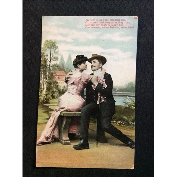 Couples postcard