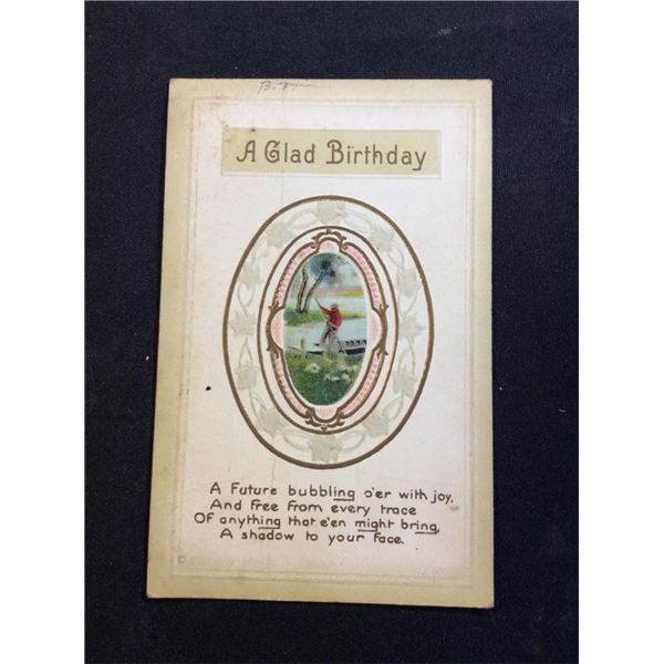 Birthday postcard