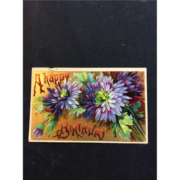 Birthday postcard