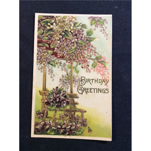 Birthday postcard