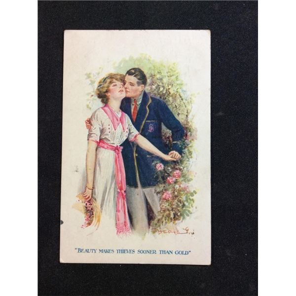 Couples postcard