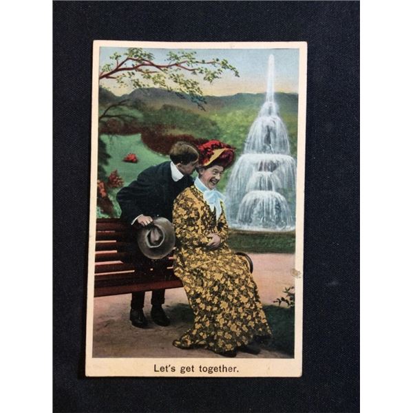 Couples postcard