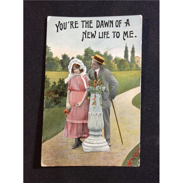 Couples postcard