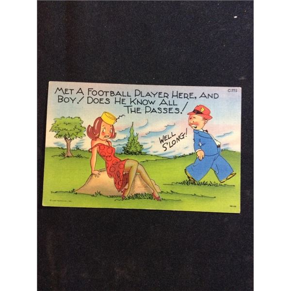 Funny postcard