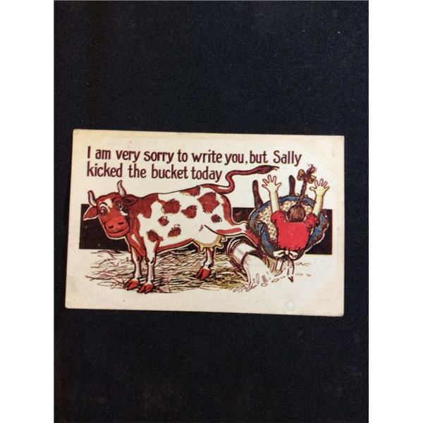 Funny postcard