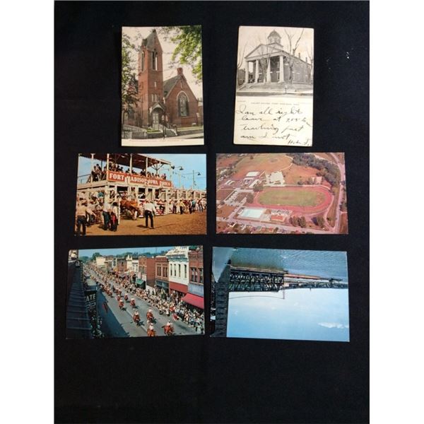 Fort Madison Iowa post card lot