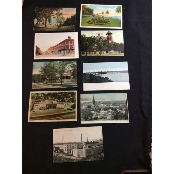 Fort Madison Iowa post card lot