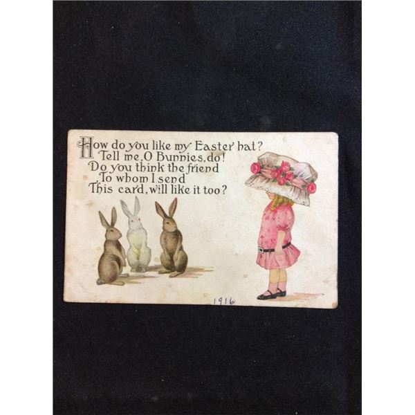 Easter postcard