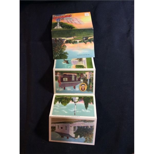 Souvenir folder of Gettysburg Pennsylvania