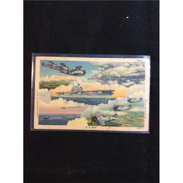 US Navy postcard