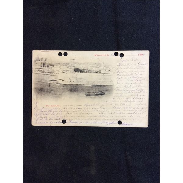 1899 Fort Saint JEAU postcard