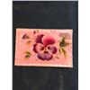 Image 1 : Velvet flower postcard
