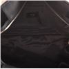 Image 4 : Fendi Black Pequin Canvas Frame Convertible Medium Satchel Bag