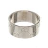 Image 1 : Gucci Silver Icon Wide Ring
