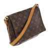 Image 2 : Louis Vuitton Brown Monogram Canvas Leather Musette Tango PM Shoulder Bag