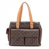 Image 1 : Louis Vuitton Brown Monogram Canvas Leather Multipli Cite GM Shoulder Bag