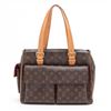 Image 1 : Louis Vuitton Brown Monogram Canvas Leather Multipli Cite GM Shoulder Bag