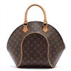 Image 2 : Louis Vuitton Brown Monogram Canvas Leather Ellipse MM Bag