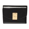 Image 1 : Celine Black Leather C Flap Trifold Small Wallet