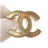 Image 4 : Chanel Gold Iridescent CC Brooch