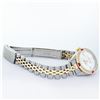Image 8 : Rolex Ladies 2 Tone MOP & Ruby Diamond Datejust Wristwatch 26MM