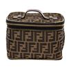 Image 1 : Fendi Vintage Tobbaco Zucca Canvas Collapsible Vanity Case