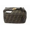 Image 1 : Fendi Brown Zucca Canvas Vanity Cosmetic Bag