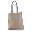 Image 2 : Fendi Logo Shopper Tote Printed Leather Neutral