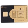 Image 2 : 5 Gram .999 Fine Gold Karatbars Card