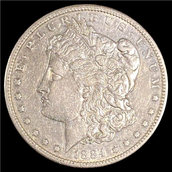 1884-S Morgan Silver Dollar CLOSELY UNCIRCULATED