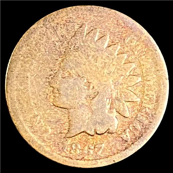 1867 Indian Head Cent NICELY CIRCULATED