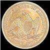 Image 2 : 1858 Seated Liberty Quarter CHOICE BU