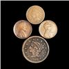 Image 1 : (4) Misc Cents ABOUT UNCIRCULATED