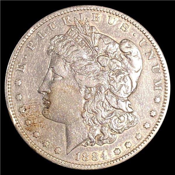 1884-S Morgan Silver Dollar CLOSELY UNCIRCULATED