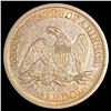 Image 2 : 1865-S Seated Liberty Half Dollar CLOSELY UNC