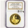 Image 1 : 1876 Design Struck 2005 1oz Gold $100 NGC GEM