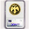 Image 2 : 1876 Design Struck 2005 1oz Gold $100 NGC GEM