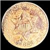 Image 1 : 1853 Silver Three Cent CLOSELY UNCIRCULATED