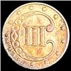 Image 2 : 1853 Silver Three Cent CLOSELY UNCIRCULATED
