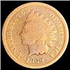 Image 1 : 1869 Indian Head Cent NICELY CIRCULATED
