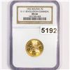 Image 1 : 1952 Gold Bolivia Revolution Commem. NGC - MS66