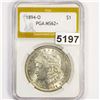 Image 1 : 1894-O Morgan Silver Dollar PGA - MS62+