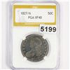 Image 1 : 1827/6 Capped Bust Half Dollar PGA - XF40
