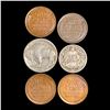 Image 2 : (6) Misc Coins ABOUT UNCIRCULATED
