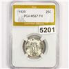 Image 1 : 1929 Standing Liberty Quarter PGA - MS67 FH