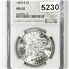 Image 1 : 1890-S Morgan Silver Dollar NGC - MS62